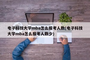 电子科技大学mba怎么报考人数(电子科技大学mba怎么报考人数少)