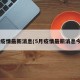 5月疫情最新消息(5月疫情最新消息今天)