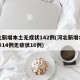 河北新增本土无症状142例(河北新增本土确诊14例无症状16例)