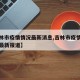 【吉林市疫情情况最新消息,吉林市疫情最新情况最新报道】