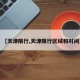 【天津限行,天津限行区域和时间】